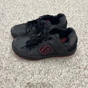 Adidas Five Ten Freerider Mountain Bike Shoes Women's Sz 8.5 Black Pink Outdoor